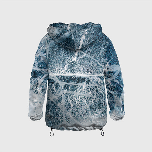 Детская ветровка IN COLD logo with ice / 3D-Черный – фото 2