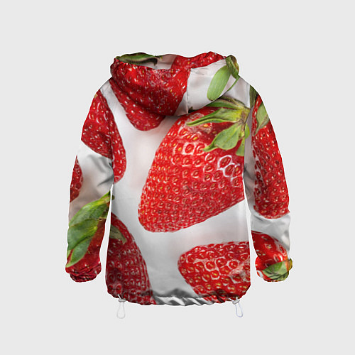 Детская ветровка Strawberries / 3D-Белый – фото 2