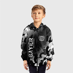 Ветровка с капюшоном детская BAYER Bayer Pro Football Камуфляж, цвет: 3D-черный — фото 2