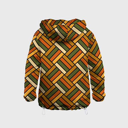 Детская ветровка Polynesian tiki LUCKY / 3D-Белый – фото 2