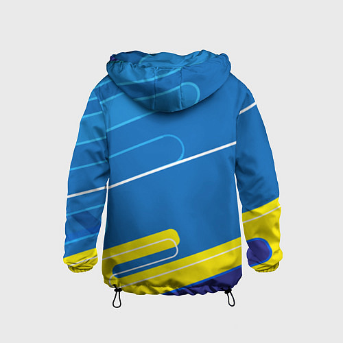 Детская ветровка Valencia Абстракция / 3D-Черный – фото 2