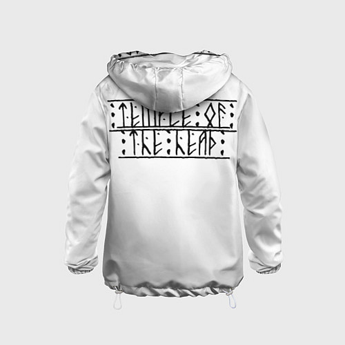 Детская ветровка Храм Головы / 3D-Белый – фото 2