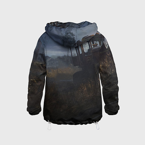 Детская ветровка STALKER Одиночка Нашёл Артефакт / 3D-Белый – фото 2