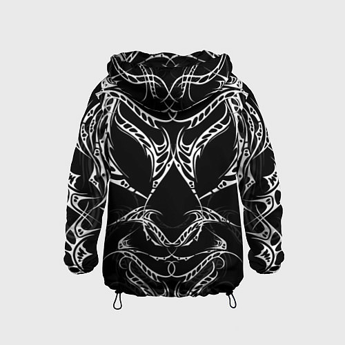 Детская ветровка Татуировки на теле / 3D-Черный – фото 2