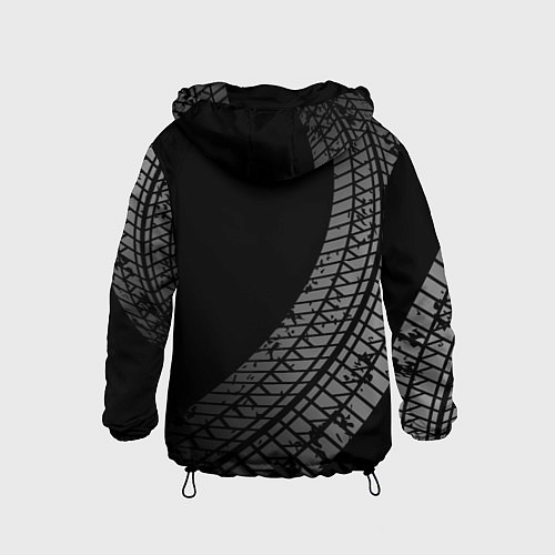 Детская ветровка Chery tire tracks / 3D-Черный – фото 2