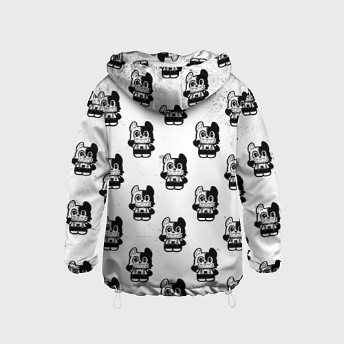 Детская ветровка Глейпнир узор арт / 3D-Белый – фото 2