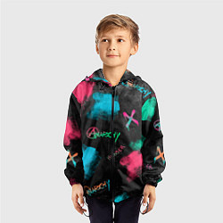 Ветровка с капюшоном детская ANARCHY CS GO, цвет: 3D-черный — фото 2
