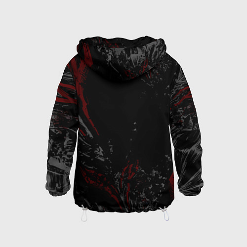 Детская ветровка Berserk black mask / 3D-Белый – фото 2