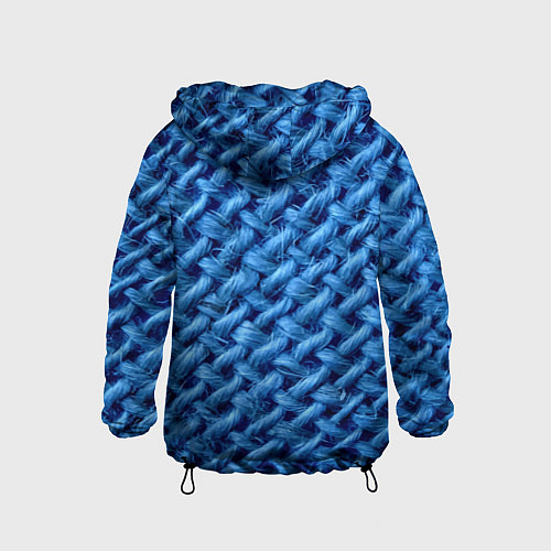 Детская ветровка Грубая вязка - Fashion 2099 / 3D-Черный – фото 2