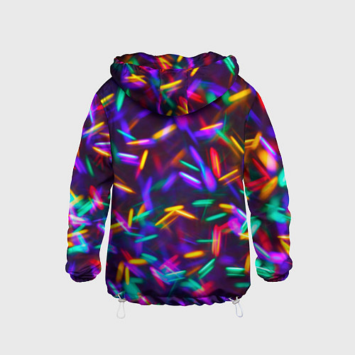 Детская ветровка Цветомузыка / 3D-Белый – фото 2