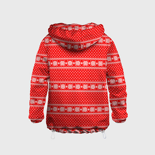 Детская ветровка Floral ornament / 3D-Белый – фото 2