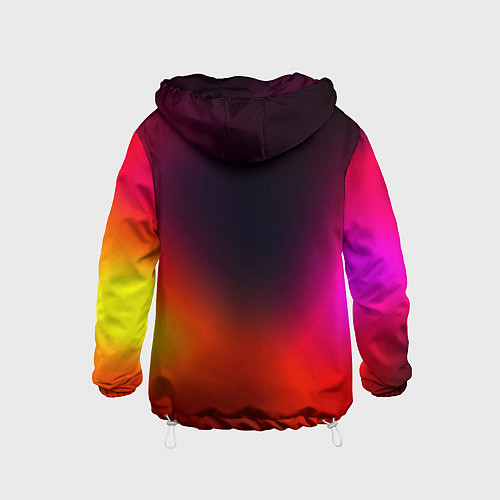 Детская ветровка Абстрактная текстура / 3D-Белый – фото 2