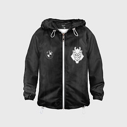 Ветровка с капюшоном детская G2 Uniform concept, цвет: 3D-белый
