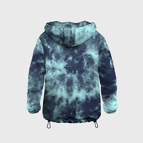 Детская ветровка Tie-Dye дизайн / 3D-Черный – фото 2