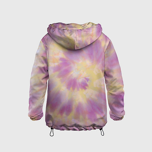 Детская ветровка Tie-Dye дизайн / 3D-Черный – фото 2