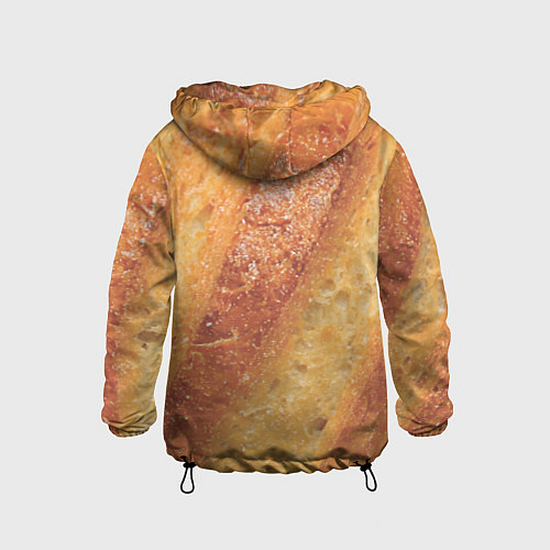 Детская ветровка Корочка батона / 3D-Черный – фото 2