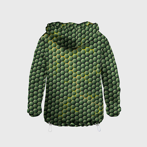 Детская ветровка Желтая энергия / 3D-Белый – фото 2