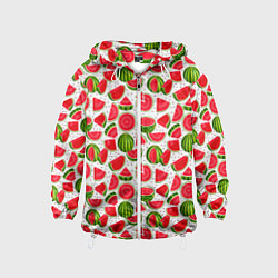 Детская ветровка Нарезанный арбуз