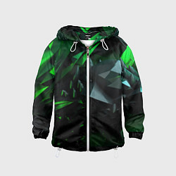 Детская ветровка Гармония зеленого хаоса
