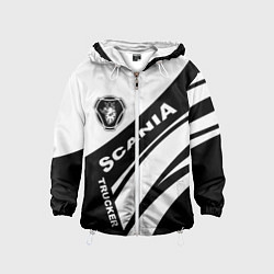 Детская ветровка Scania дальнобойщик