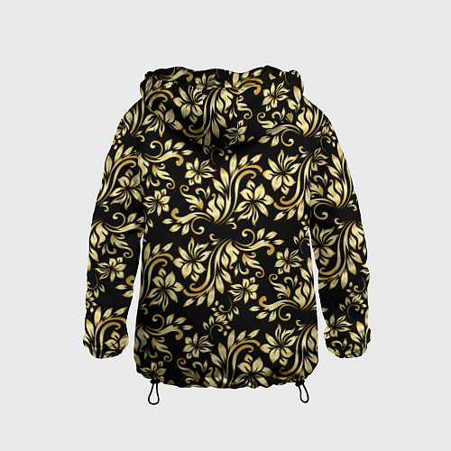 Детская ветровка Gold khokhloma / 3D-Черный – фото 2