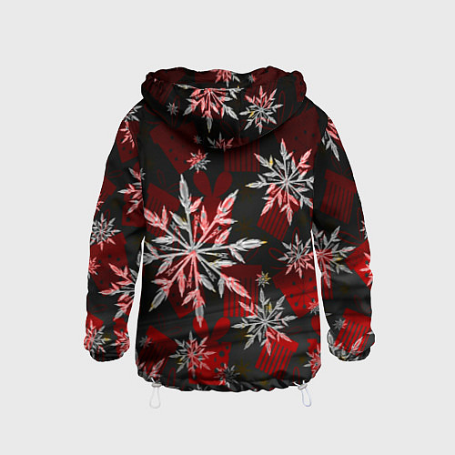 Детская ветровка Рождественские снежинки / 3D-Белый – фото 2
