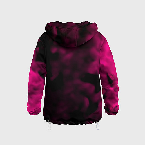 Детская ветровка Алан Волкер огенный стиль градиент / 3D-Белый – фото 2