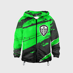 Детская ветровка Leeds United sport green