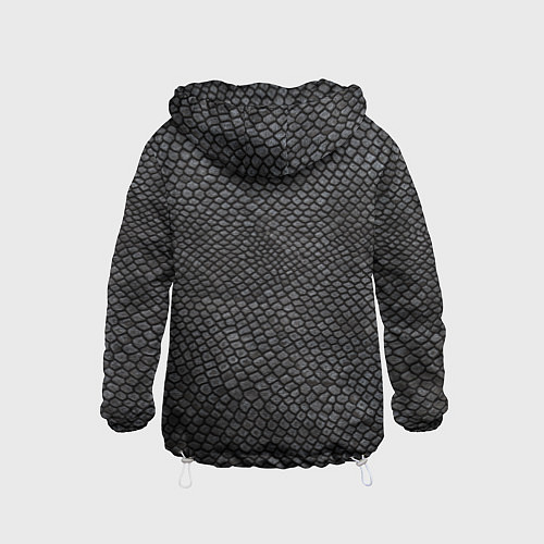 Детская ветровка Текстура змеиная кожа / 3D-Белый – фото 2