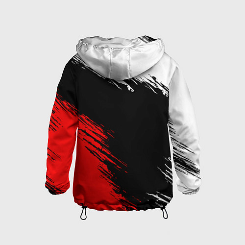 Детская ветровка Самурай лого - киберпанк 2077 / 3D-Черный – фото 2