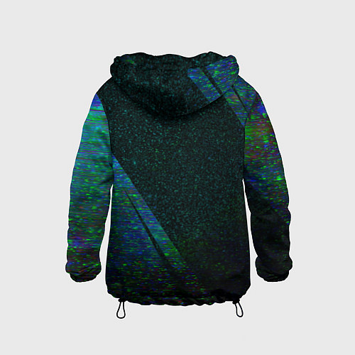 Детская ветровка Lifan sport glitch blue / 3D-Черный – фото 2