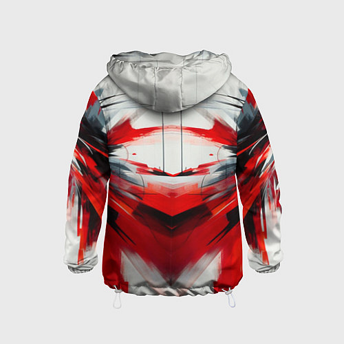 Детская ветровка Абстракция кчб / 3D-Белый – фото 2