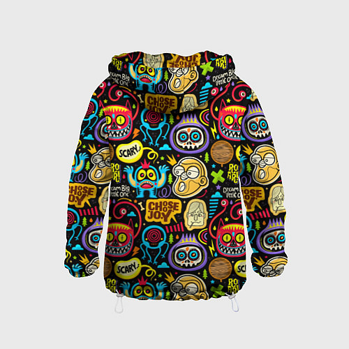 Детская ветровка Choose joy / 3D-Белый – фото 2