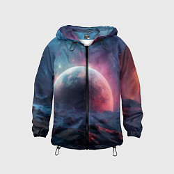 Детская ветровка Фантастика космос и планета