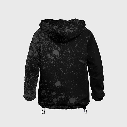 Детская ветровка Galatasaray sport на темном фоне по-вертикали / 3D-Черный – фото 2