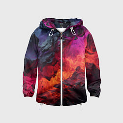 Детская ветровка Яркий абстрактный путь