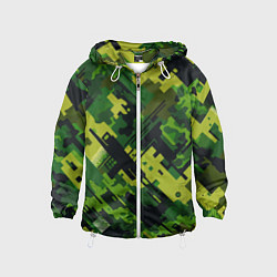 Детская ветровка Camouflage - pattern ai art