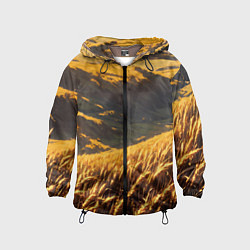 Детская ветровка Пшеничное поле - аниме