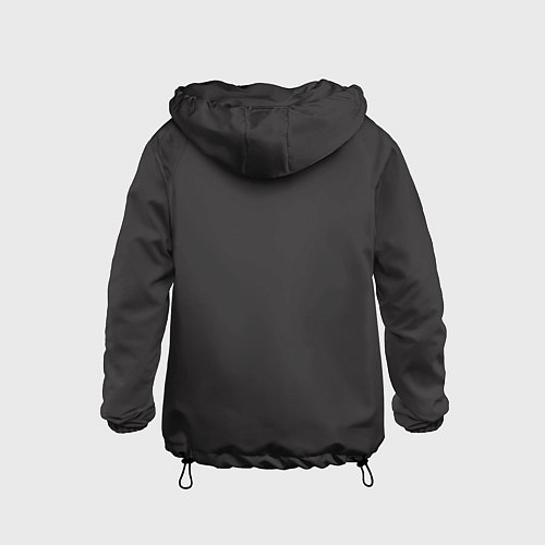 Детская ветровка Магическая битва Сукуна молнии / 3D-Черный – фото 2