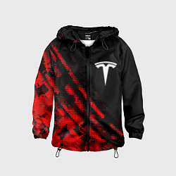 Детская ветровка Tesla sport grunge
