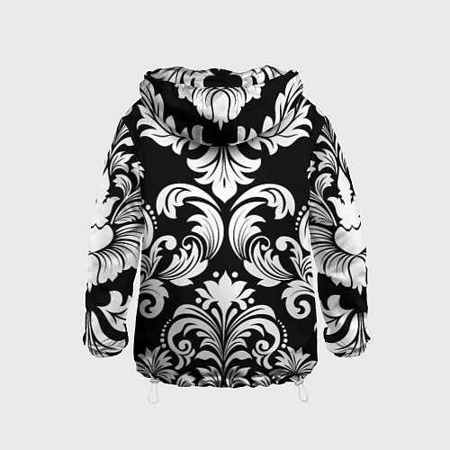 Детская ветровка Дамасский орнамент / 3D-Белый – фото 2