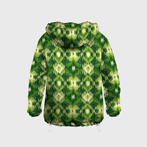 Детская ветровка Ромбовидный орнамент / 3D-Белый – фото 2