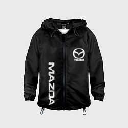 Детская ветровка Mazda white logo