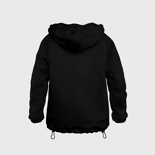 Детская ветровка Daewoo logo white / 3D-Черный – фото 2