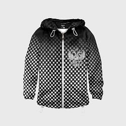 Детская ветровка Россия клетка паттерн