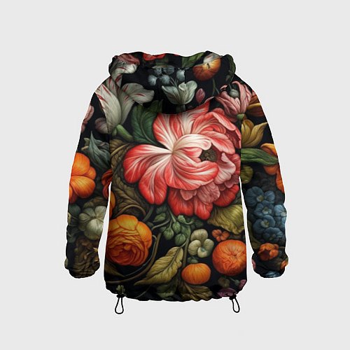 Детская ветровка Набивной рисунок / 3D-Черный – фото 2