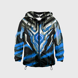 Детская ветровка Абстрактная синяя руна