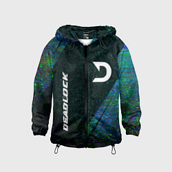 Детская ветровка Deadlock glitch blue