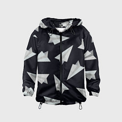 Детская ветровка Белый бумажный самолётик - Телеграм