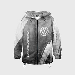 Детская ветровка Volkswagen - grey gradient вертикально